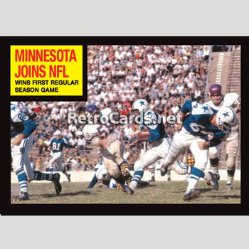 Custom Sports Cards by RetroCards: 1973 Vikings: A Class Offense