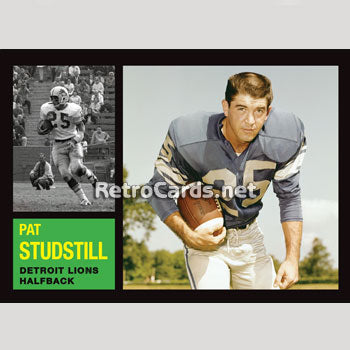 Lot Detail - 1960s Pat Studstill Detroit Lions Game-Used Home Durene Jersey