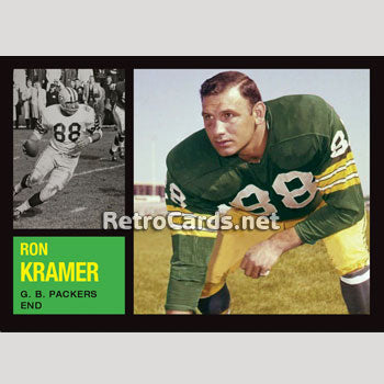 1969T Jerry Kramer Green Bay Packers – RetroCards