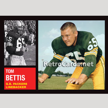 Tom Bettis (Green Bay Packers) Autographed/ Original Signed 8x10 Color  Photo Showing Him with the Green Bay Packers in the 1950s at 's  Sports Collectibles Store