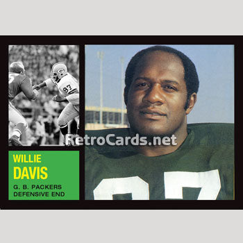 1962T Green Bay Packers RetroCards Set • series 2