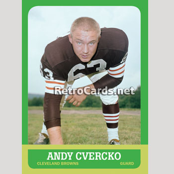 1963T Cleveland Browns RetroCards Set