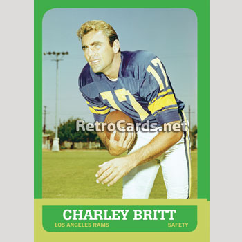 1969T Los Angeles Rams RetroCards Set