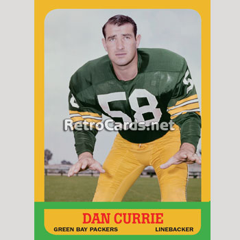 1969T Jerry Kramer Green Bay Packers – RetroCards