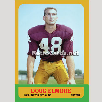 1963T Allen Miller Washington Redskins – RetroCards