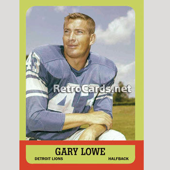 1961F John Gonzaga Detroit Lions – RetroCards