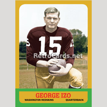 1963T Allen Miller Washington Redskins – RetroCards