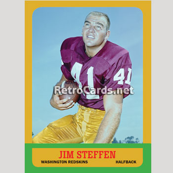 1963T Allen Miller Washington Redskins – RetroCards