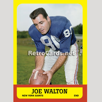 1965P Andy Robustelli New York Giants – RetroCards