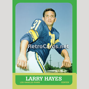 1970T Los Angeles Rams RetroCards Set