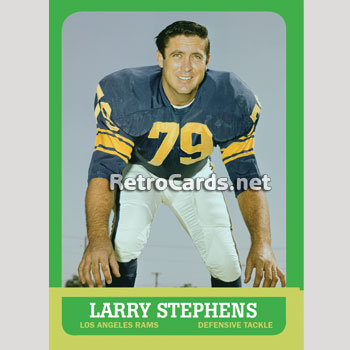 1963T Art Perkins Los Angeles Rams – RetroCards