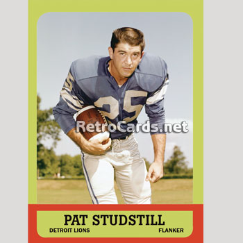 Lot Detail - 1960s Pat Studstill Detroit Lions Game-Used Home