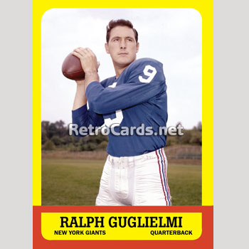 1966P New York Giants RetroCards Set