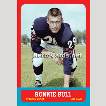 : 1966 Philadelphia # 30 Ron Bull Chicago Bears (Football Card)  VG Bears Baylor : Collectibles & Fine Art