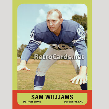 Custom Sports Cards by RetroCards: 1963 Lions: So Close And Yet So Far