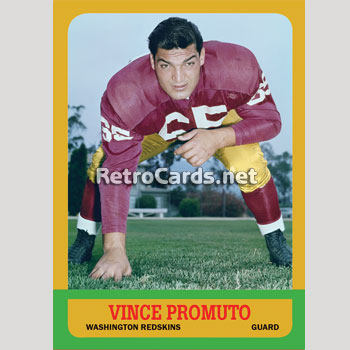 1963T Allen Miller Washington Redskins – RetroCards