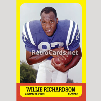 1970 Topps #246 Willie Richardson Baltimore Colts NFL Vintage Football Card