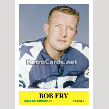 1961F Dallas Cowboys RetroCards Set