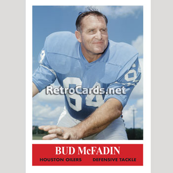 1964 Houston Oilers: Philadelphia Style – RetroCards