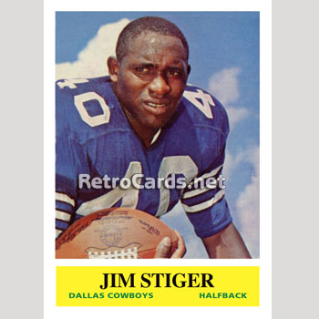 1964 Philadelphia Football Jim Ray Smith Custom Card Dallas Cowboys B1-13