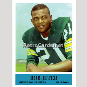 1969 Topps Football #7 Bob Jeter in 2023  Green bay packers football,  Football cards, Nfl football cards