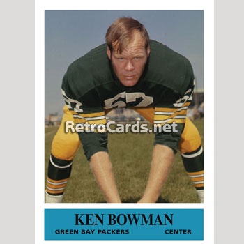 1964P Dave Robinson Green Bay Packers – RetroCards