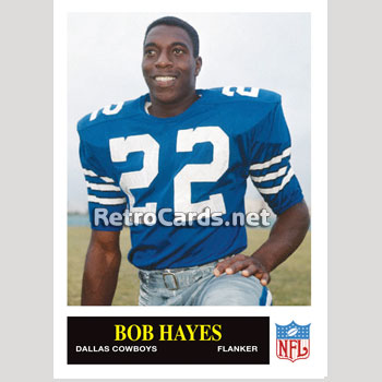 Dave Campbell's Dallas Cowboys Magazine 1968 Bullet Bob Hayes NFL Football