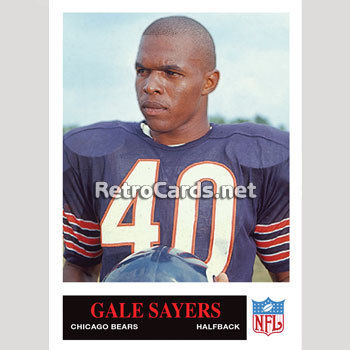 Lot Detail - 1965-68 Gale Sayers Game Used and Signed Chicago