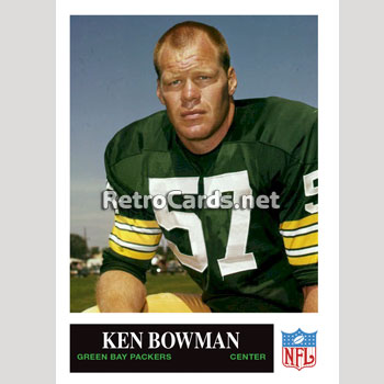 1965P Green Bay Packers RetroCards Set