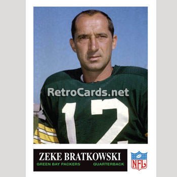 1967P Green Bay Packers RetroCards Set