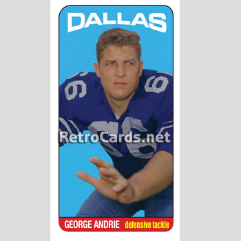 1965T Dallas Cowboys RetroCards Set