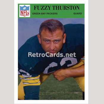 1966PB Paul Hornung Green Bay Packers – RetroCards