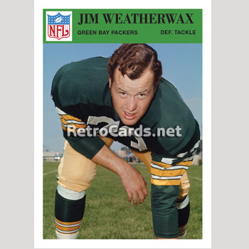 1966P Green Bay Packers RetroCards Set