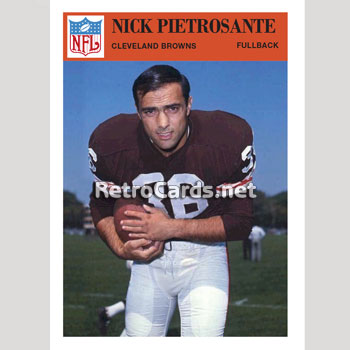 1966P Lou Groza Cleveland Browns – RetroCards