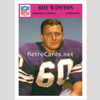 ROY WINSTON Minnesota Vikings 1962-1976 LSU LINEBACKER ORIGINAL SLIDE 4