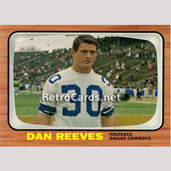 Dan Reeves, 1966  Dallas cowboys players, Nfl dallas cowboys