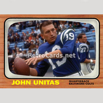 Johnny Unitas Baltimore Colts Pete Rozelle NFL game football