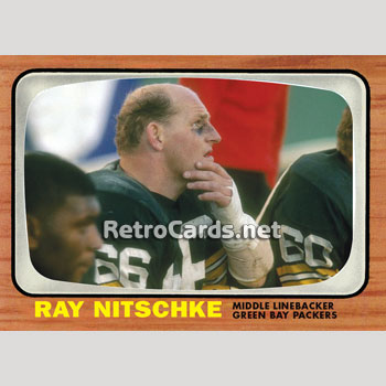 1961T Ray Nitschke Green Bay Packers – RetroCards