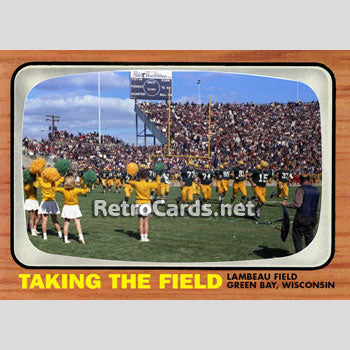 1966P Fuzzy Thurston Green Bay Packers – RetroCards