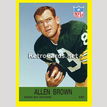 1969T Marv Fleming Green Bay Packers – RetroCards