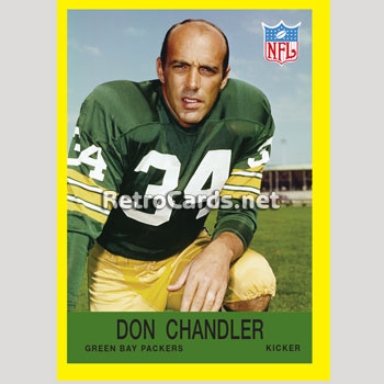 1967P Donny Anderson Green Bay Packers – RetroCards