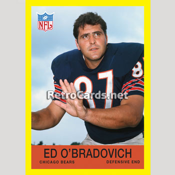 1961F Bob Wetoska Chicago Bears – RetroCards