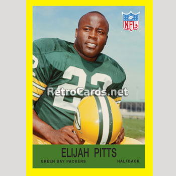 1967P Allen Brown Green Bay Packers – RetroCards