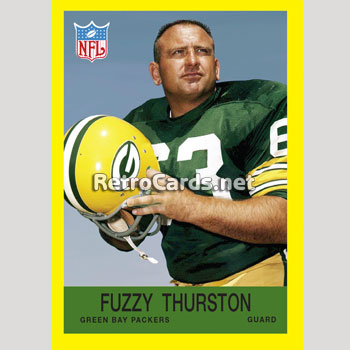 1967P Allen Brown Green Bay Packers – RetroCards