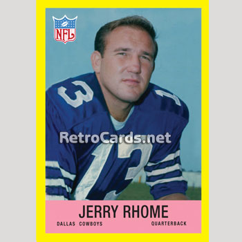 Lot Detail - Circa 1967 Jerry Rhome Dallas Cowboys Game-Used