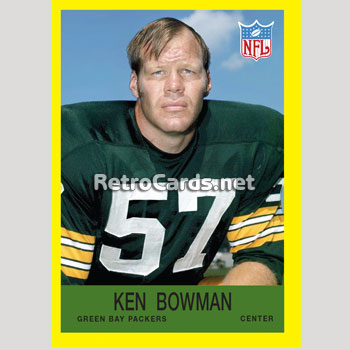 1967P Green Bay Packers RetroCards Set