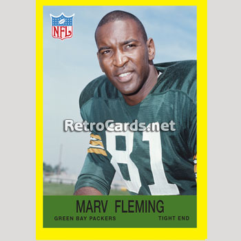 1967P Allen Brown Green Bay Packers – RetroCards