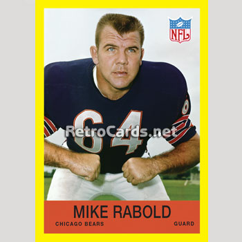 1961F Chicago Bears RetroCards Set