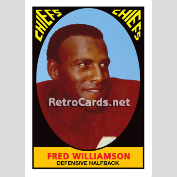 1967T Willie Mitchell Kansas City Chiefs – RetroCards