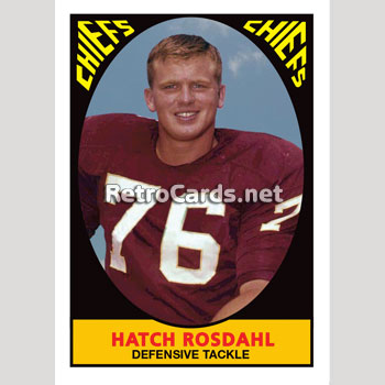 1967T Al Reynolds Kansas City Chiefs – RetroCards